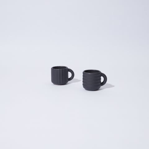 Ripple Espresso Cups - Set of 2