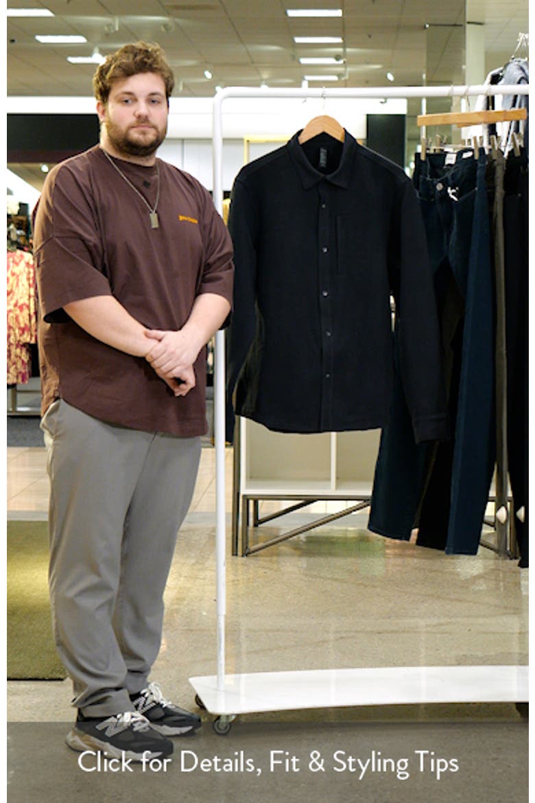 Trek Brushed Ottoman Shirt Jacket video