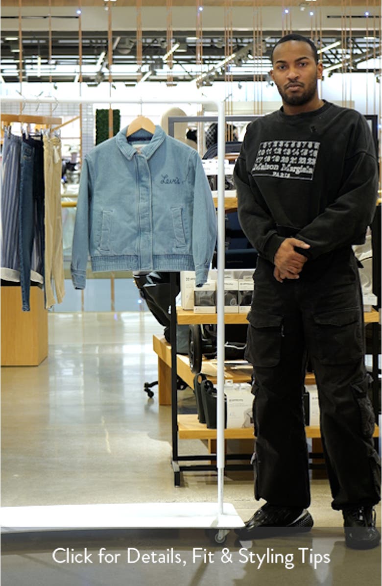 Kids' Retro Zip Denim Jacket, sales video thumbnail