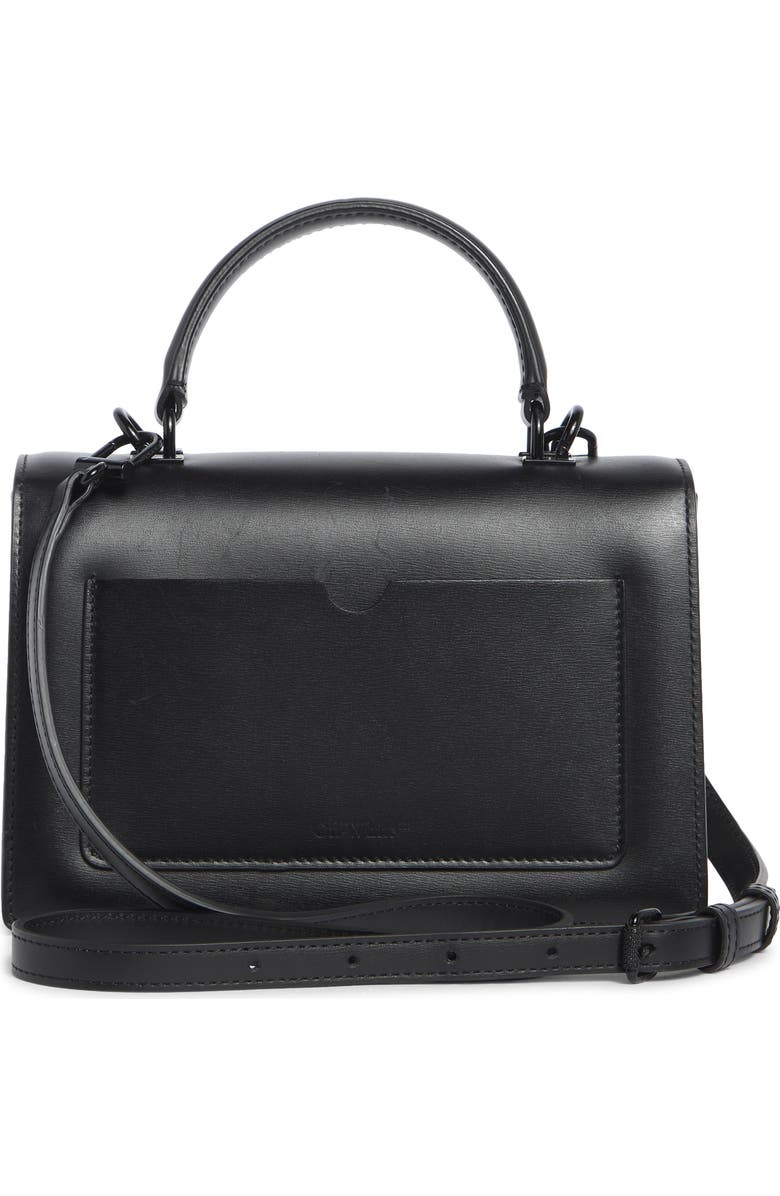 Off-White Jitney 1.4 Leather Top Handle Bag, Alternate, color,