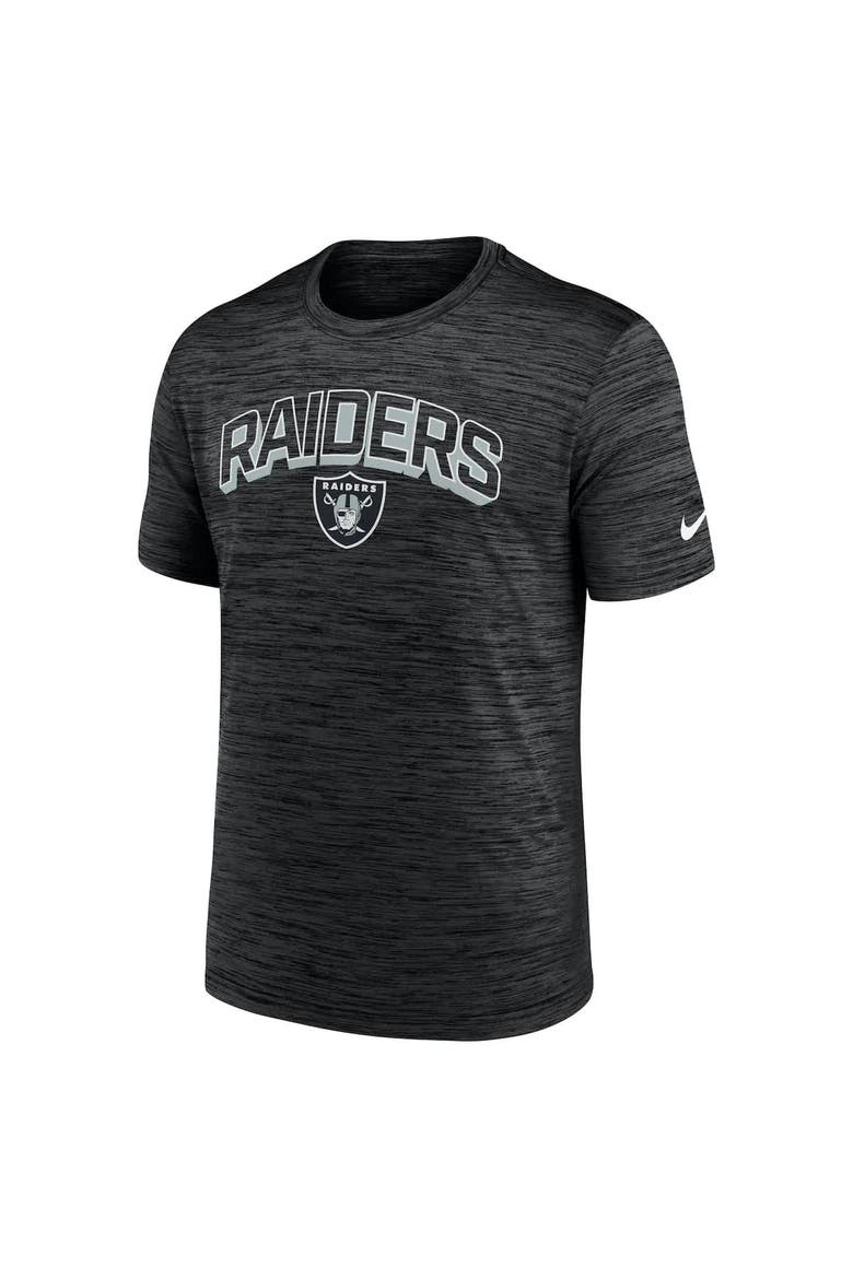 Men's Nike Black Las Vegas Raiders Velocity Performance T-Shirt, Alternate, color, Black
