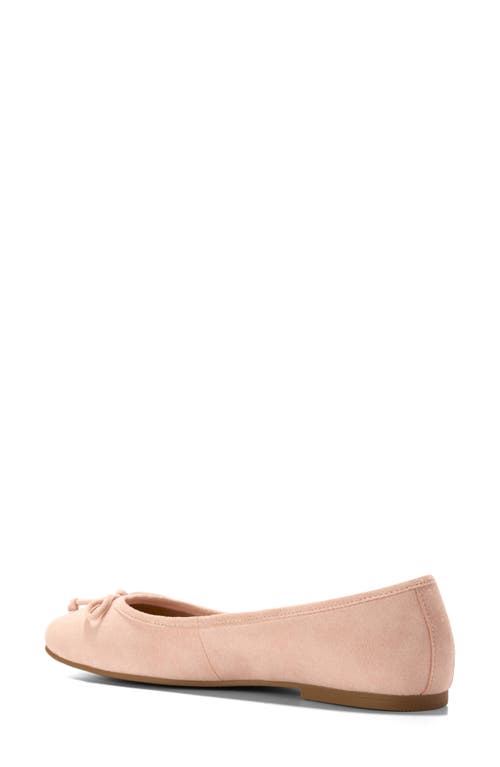 Cole Haan Yara Ballet Flat In Cameo Rose Suede