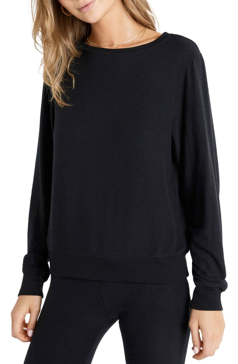 Wildfox Baggy Beach Jumper Pullover, Alternate, color, 