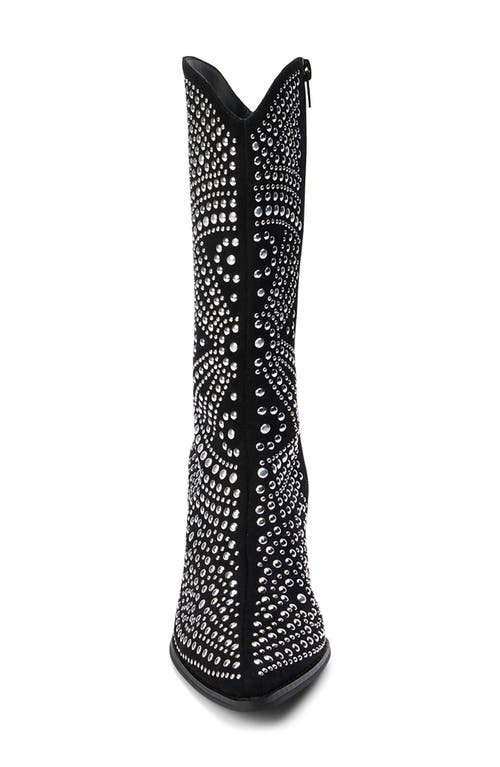 Matisse Twain Studded Western Boot In Black