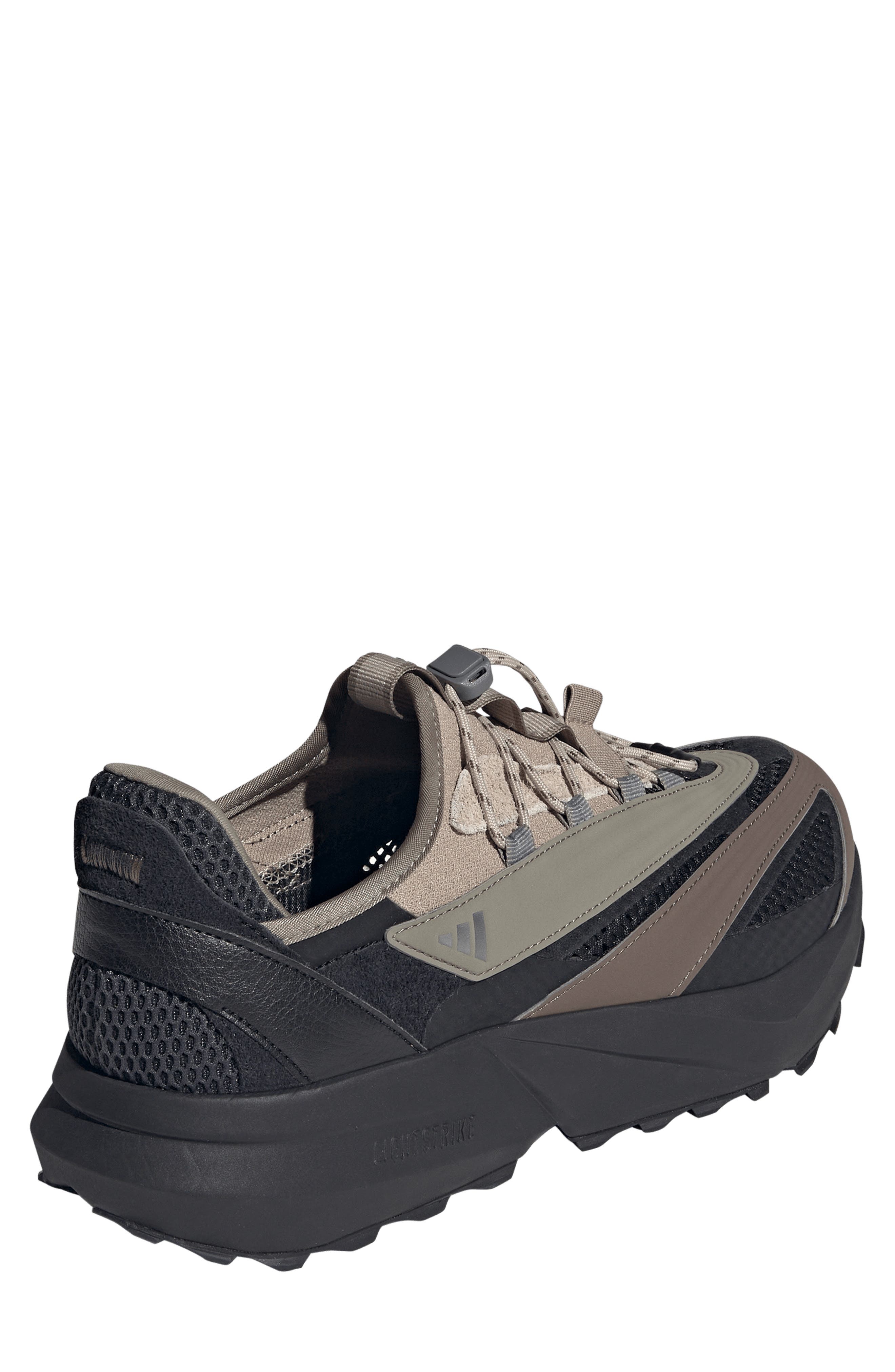 adidas Lightblaze Vista Sneaker, Alternate, color, Core Black/ Iron Met/ Khaki