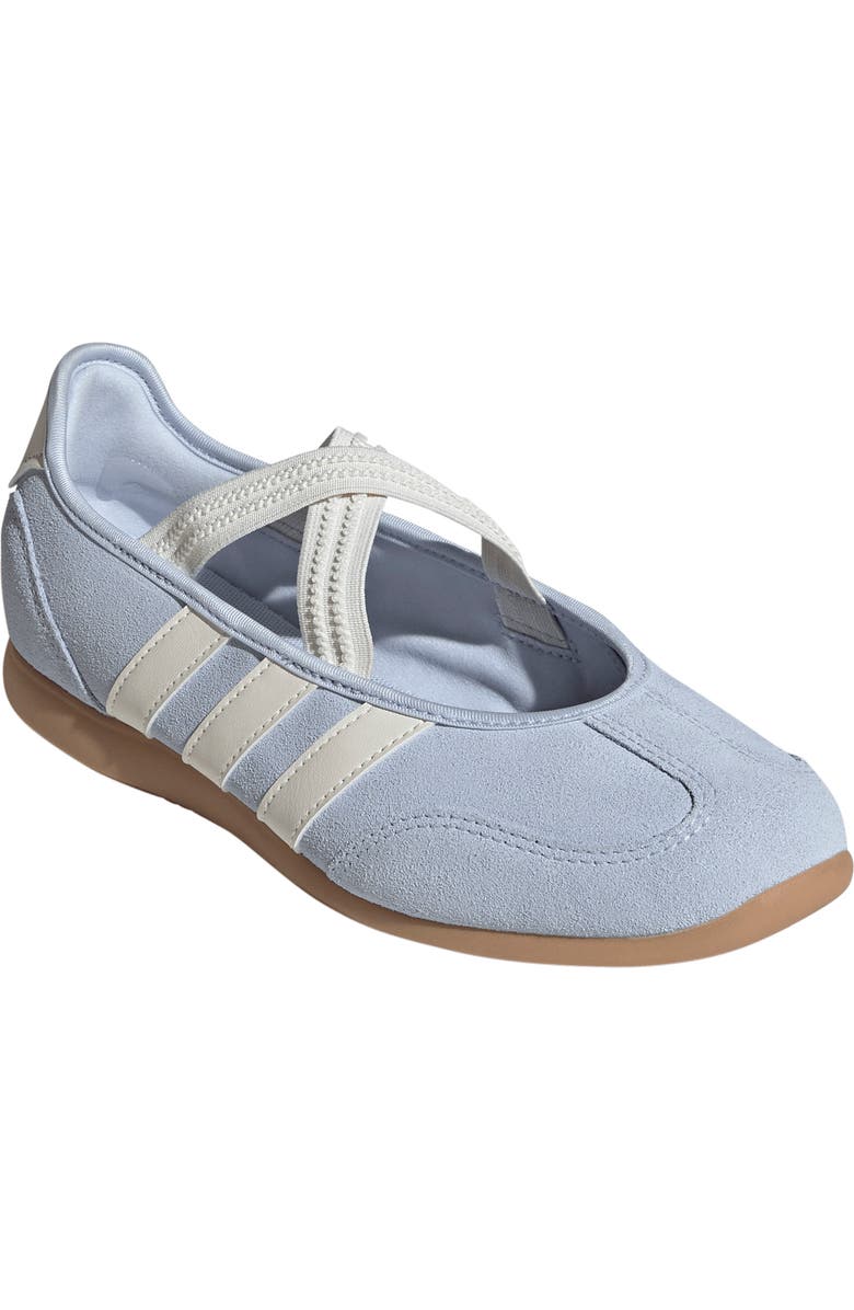 adidas Barreda Mary Jane Sneaker, Main, color, Crystal Sky/ Off White/ Gum