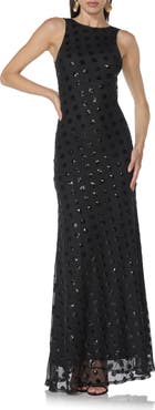 AFRM Berto Sequin Sleeveless Maxi Dress