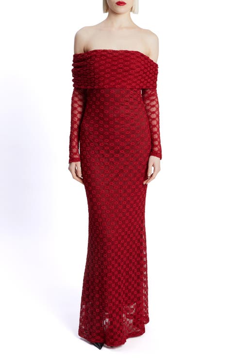 Adoni Off the Shoulder Long Sleeve Dress