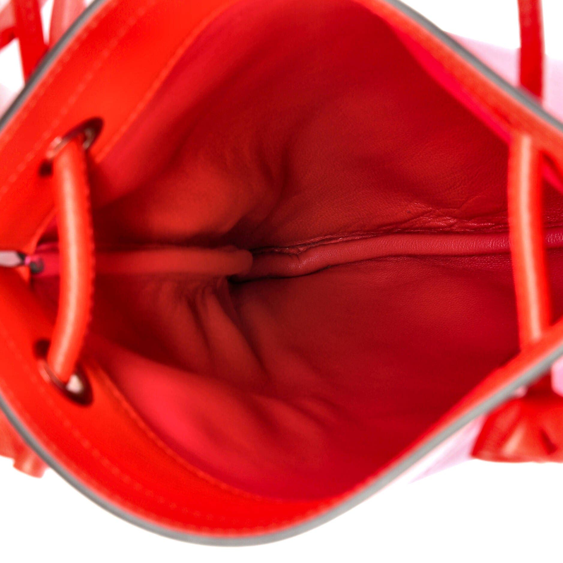 Pre-Owned Hermes Aline Bag Milo Lambskin and Swift Mini, Alternate, color, Rose Mexico