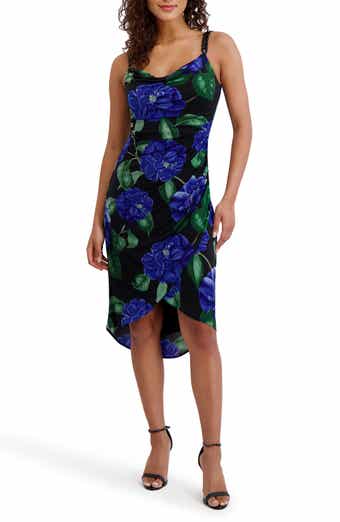 Printed Jersey Body-Con Dress
