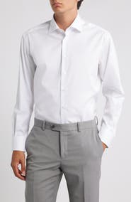 Eterna Cover Modern Fit Non-Iron Cotton Cover Shirt