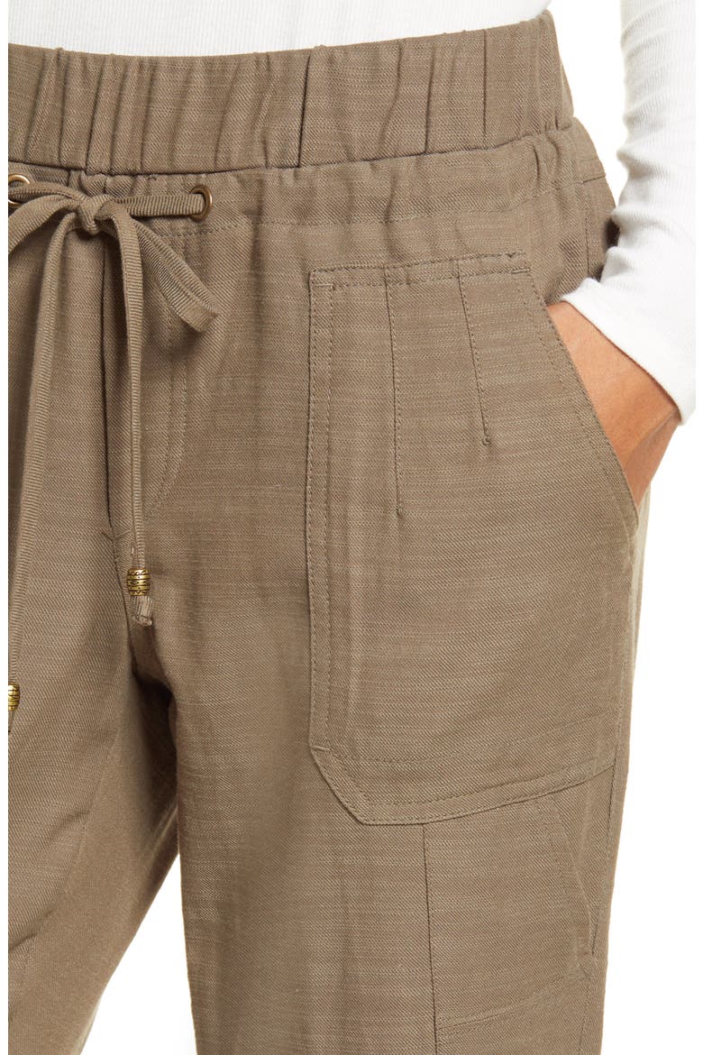 Drawstring Joggers (Nordstrom Exclusive), Alternate, color, OLIVE DRAB
