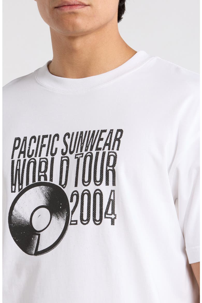 World Tour Graphic T-Shirt, Alternate, color, WHITE