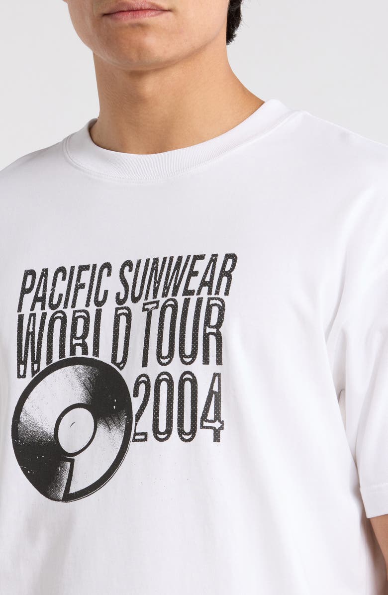 PacSun World Tour Graphic T-Shirt, Alternate, color, White