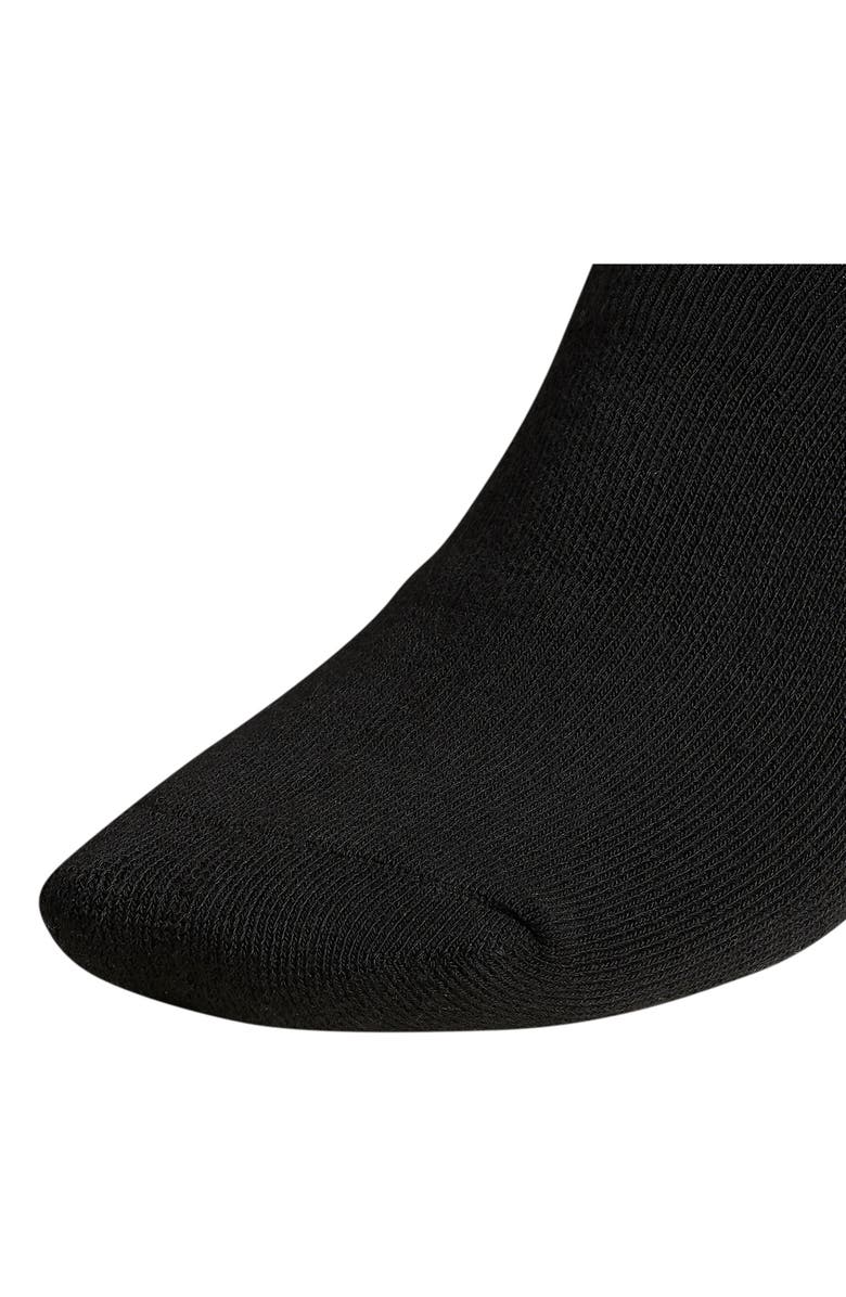 adidas Originals 6-Pack Trefoil Performance Quarter Crew Socks, Alternate, color, 