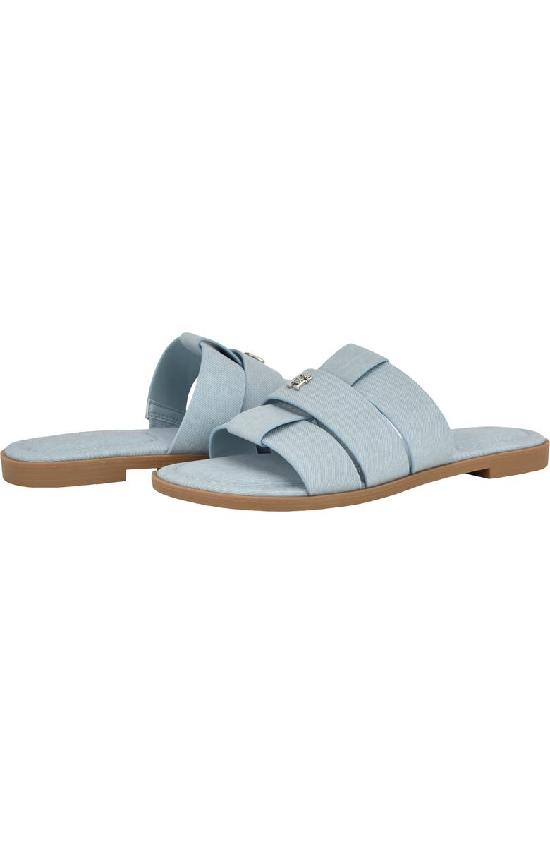 Tommy Hilfiger Moden Slide Sandal, Alternate, color, Blue