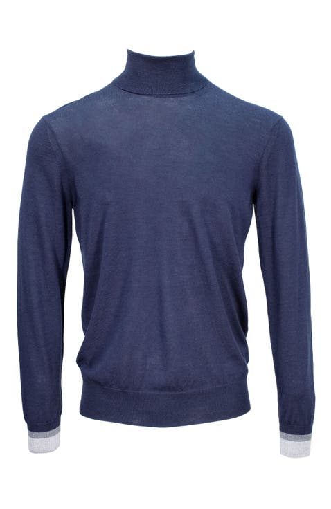 Ronald Merino Wool Turtleneck Sweater