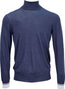 Lords of Harlech Ronald Merino Wool Turtleneck Sweater
