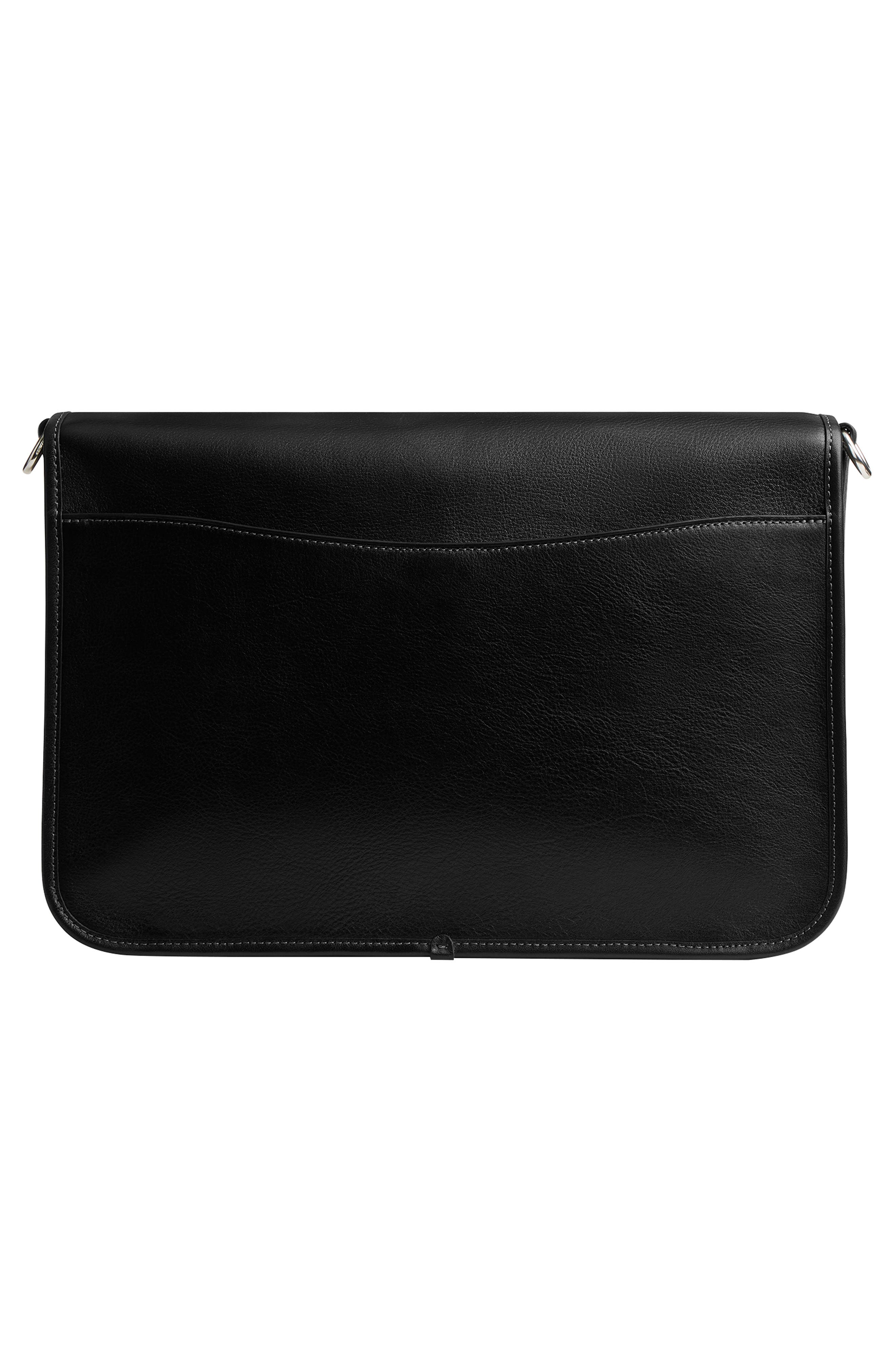 COACH Hitch Leather Messenger Bag, Alternate, color, 