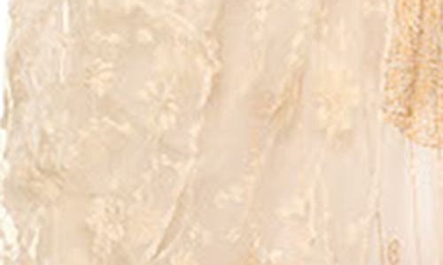 Ranee's Ranees Ruffle Bell Sleeve Cover-up Duster In Ivory