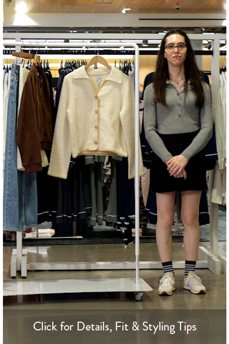 Velvet Cord Knit Jacket video