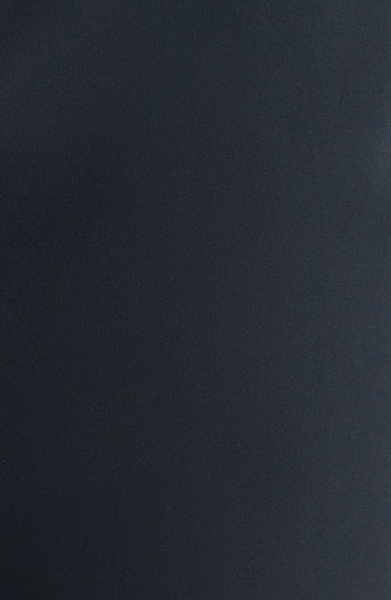 SANTO STUDIO Tempo Tonal Tech Performance Drawstring Shorts, Alternate, color, Black