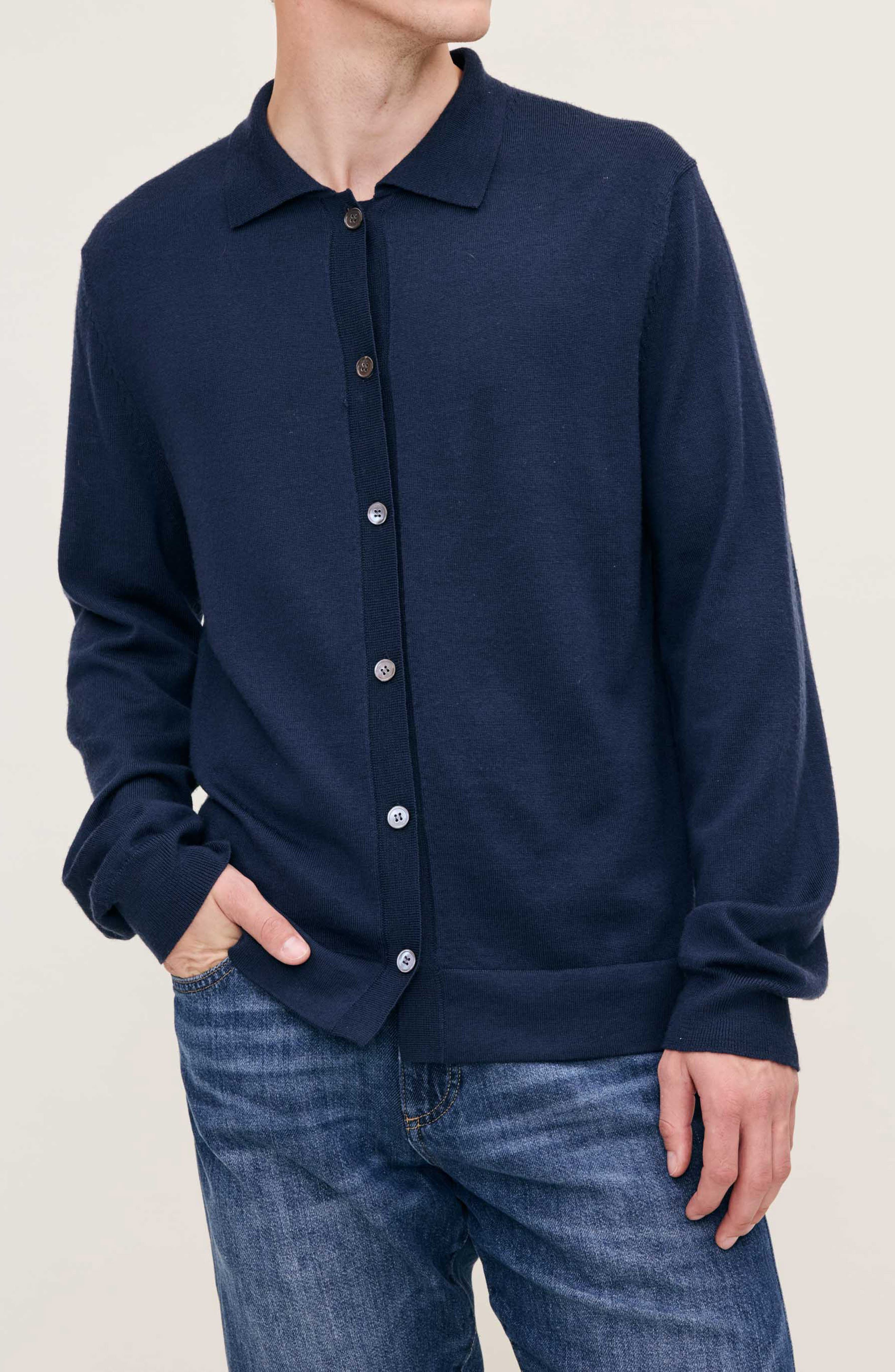Merino Wool Cardigan