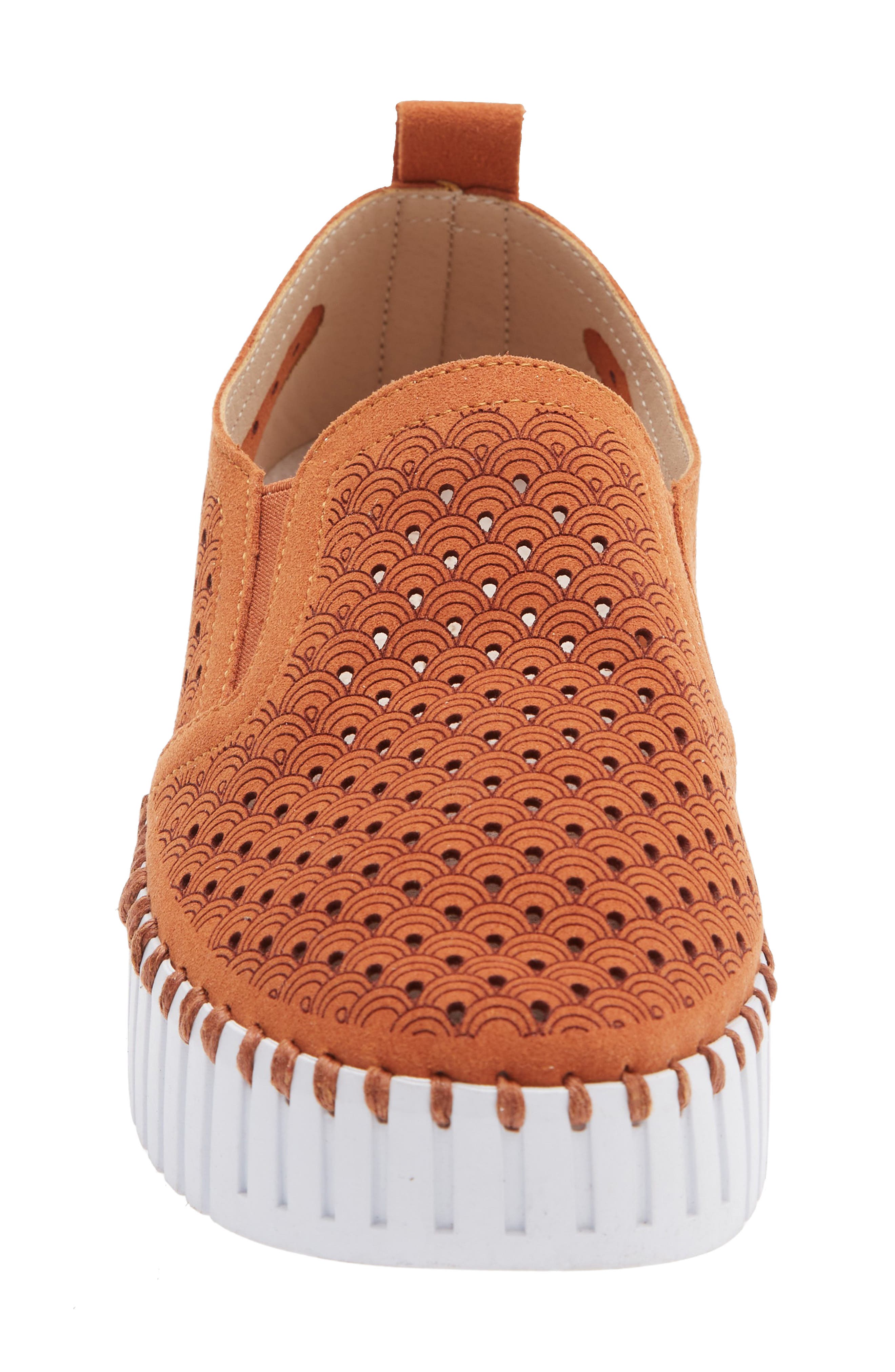 Tulip Slip-On Sneaker, Alternate, color, GINGER BREAD