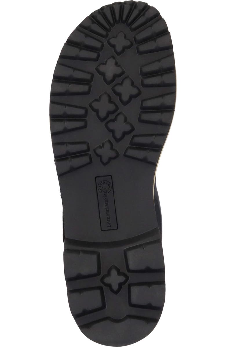 L'Amour des Pieds Delphina Ankle Strap Sandal, Alternate, color, Black