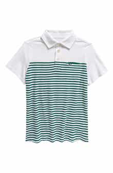 vineyard vines Kids' Island Stripe Pocket Polo