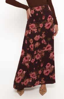 Petal & Pup Vivie Floral Print Maxi Skirt