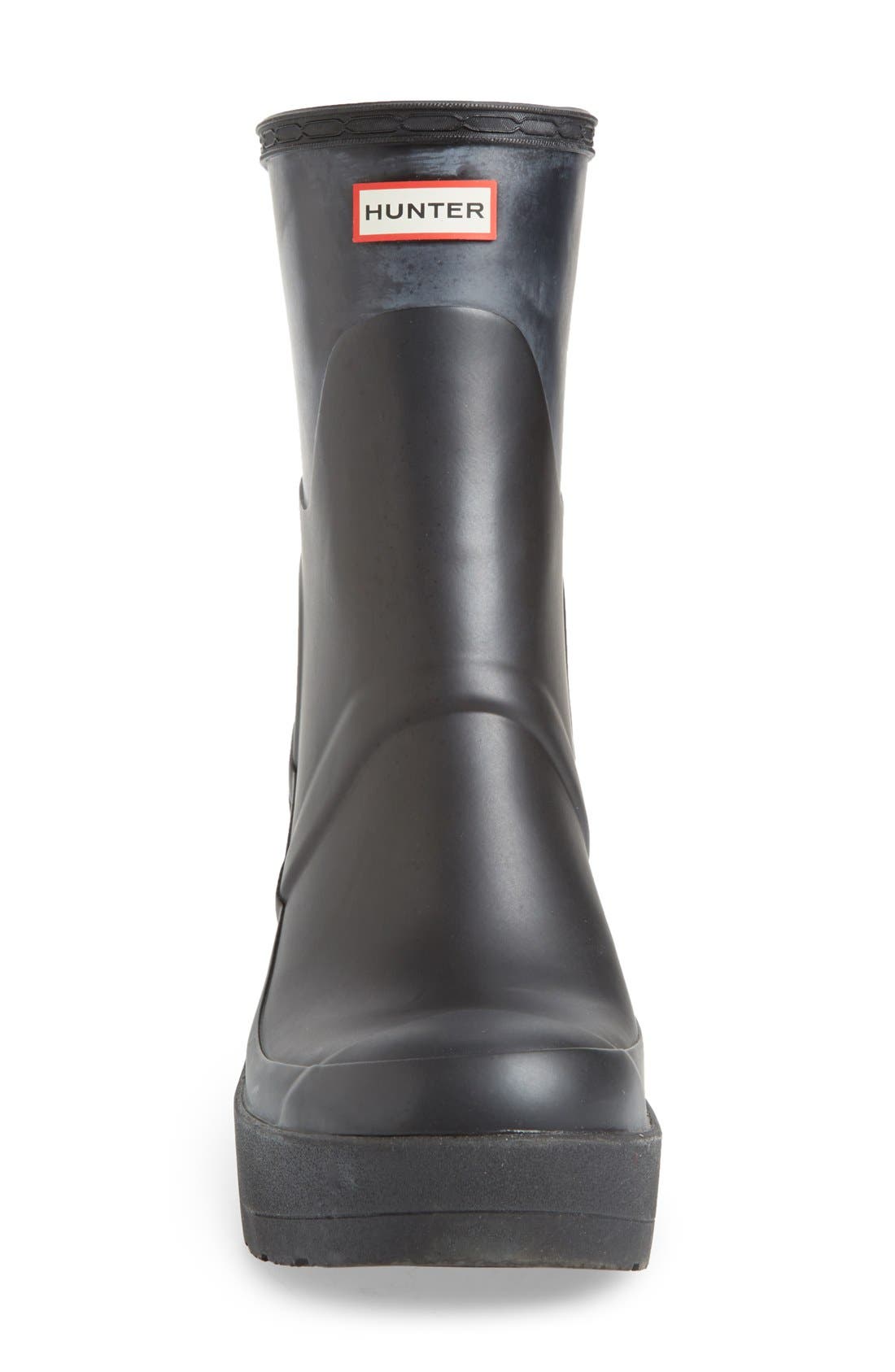 Hunter 'Original Short - Wedge' Rain Boot, Alternate, color, 