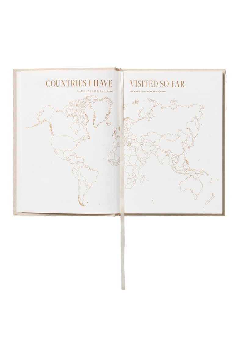 Bon Voyage Travel Journal, Alternate, color, BLUE