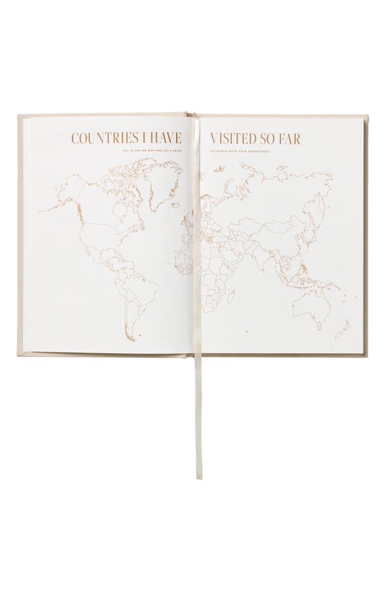 PRINTWORKS Bon Voyage Travel Journal, Alternate, color, Blue