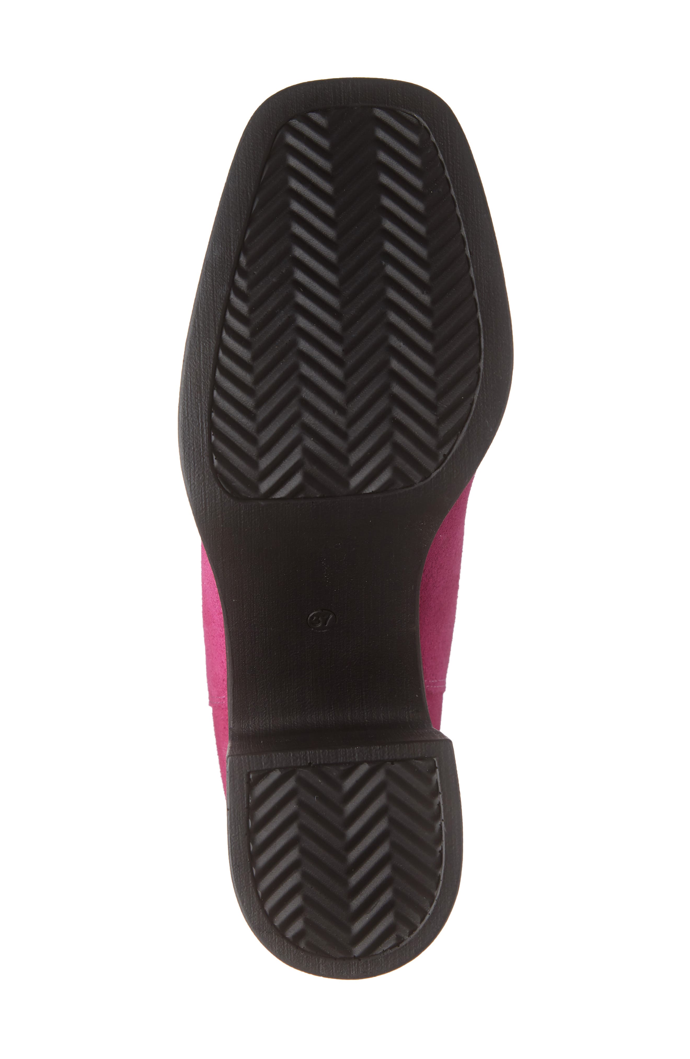 Drue Water Resistant Platform Bootie, Alternate, color, MAGENTA SUEDE