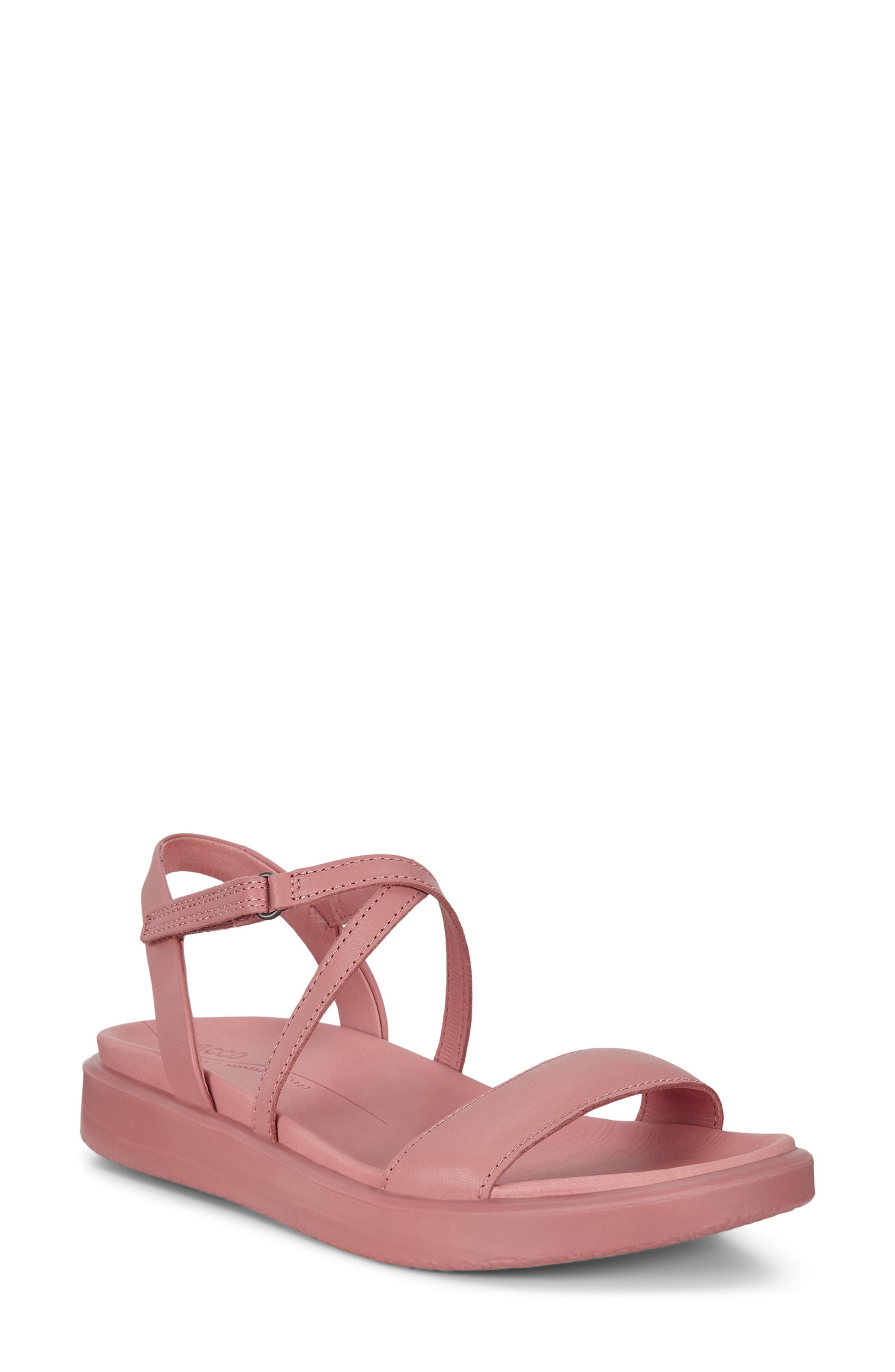 Flowt LX Strappy Sandal, Main, color, DAMASK ROSE LEATHER