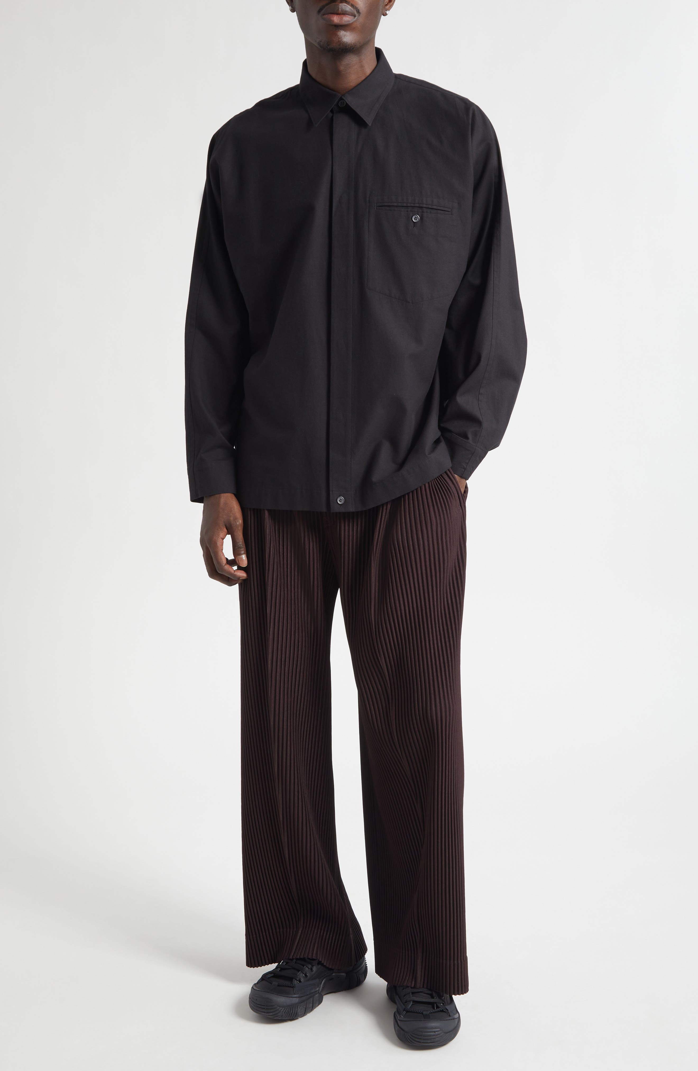 HOMME PLISSE ISSEY MIYAKE JANUARY ワイドパンツ Homme Plissé Issey Miyake Monthly Colors January Pleated Pants