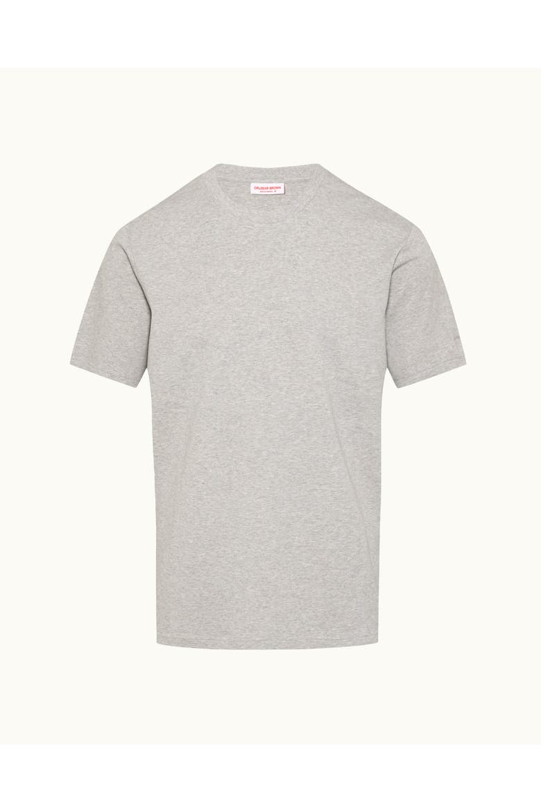 Ob Standard Easy Fit Interlock Cotton Jersey T-Shirt, Alternate, color, GREY MELANGE