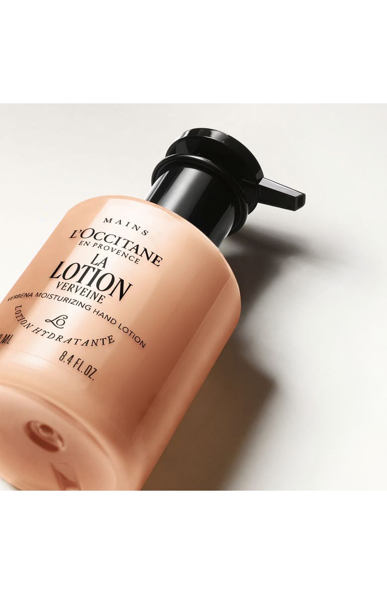 L'Occitane La Lotion Verbena Moisturizing Hand Lotion, Alternate, color, 