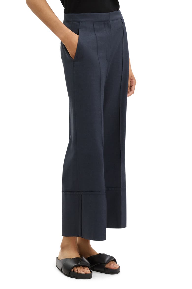 City Cuffed Crop Pants, Alternate, color, NOCTURNE NAVY
