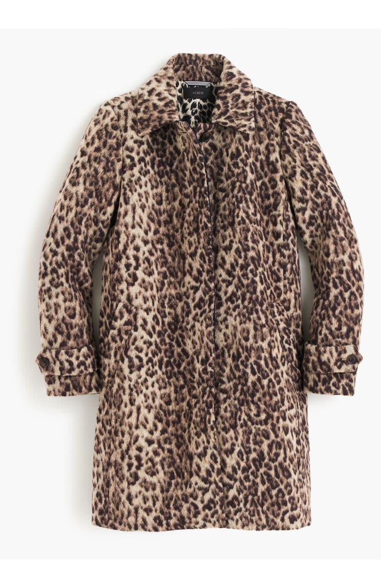 J.Crew Double Leopard Topcoat, Alternate, color,