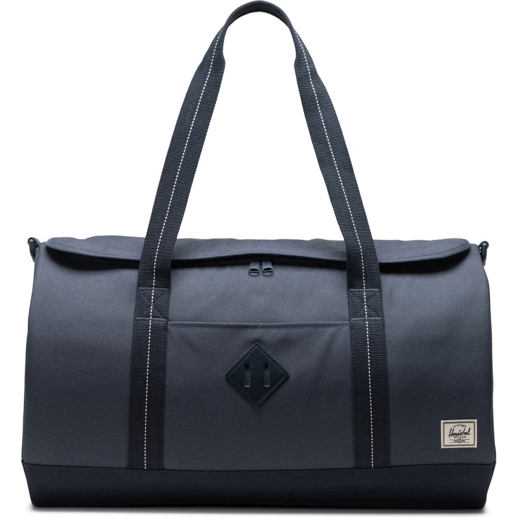 Herschel Supply Co . Heritage Canvas Duffle Bag In Blue