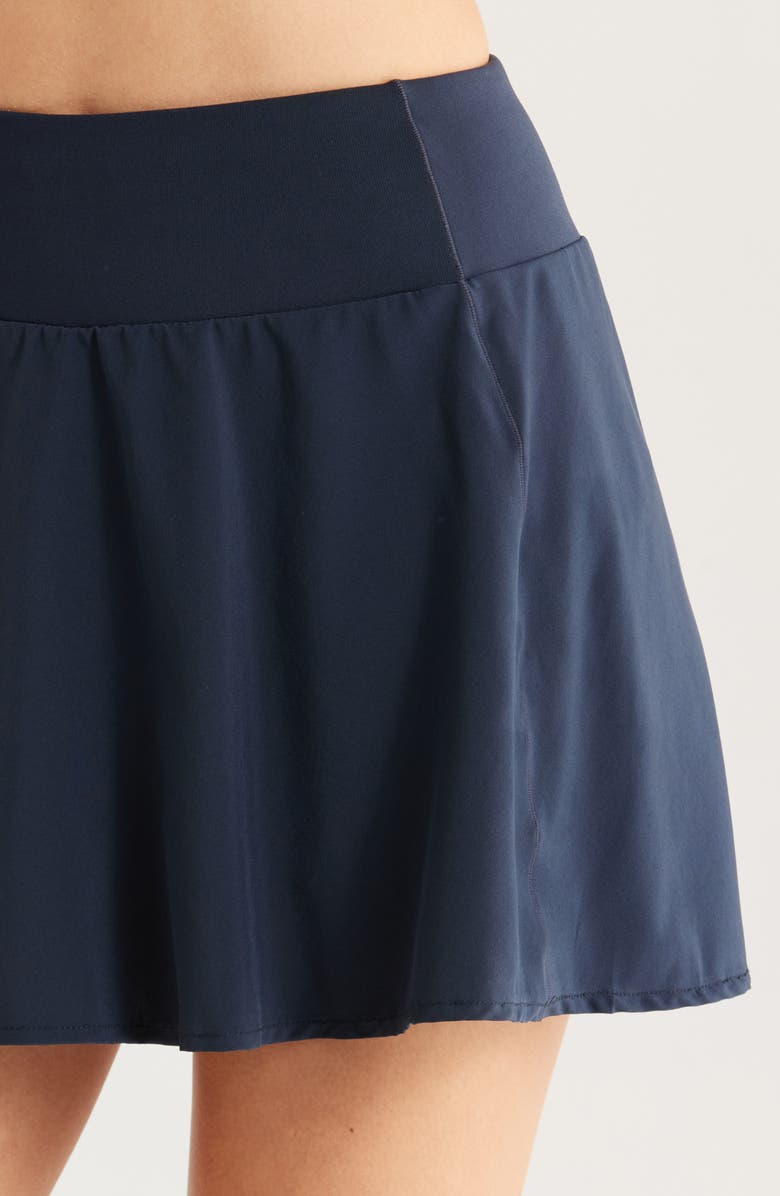 Zella All Sport High Waist Skirt, Alternate, color, Navy Sapphire