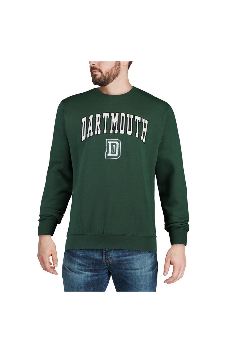 COLOSSEUM Men's Colosseum Green Dartmouth Big Green Arch & Logo Crew Neck Sweatshirt, Alternate, color, Green