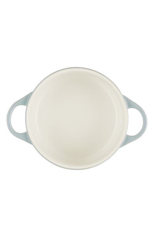 Le Creuset 24-ounce Mini Stoneware Cocotte In Sea Salt