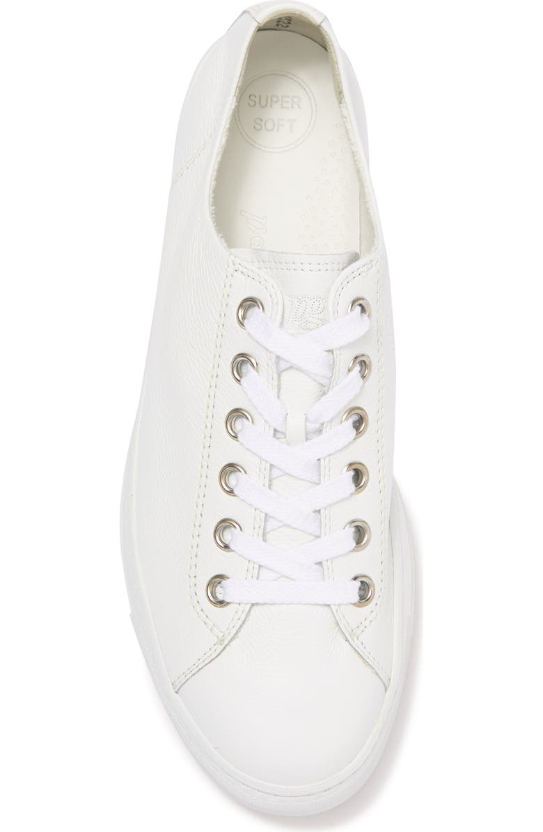Paul Green Bixby Platform Sneaker, Alternate, color, Wht Lea