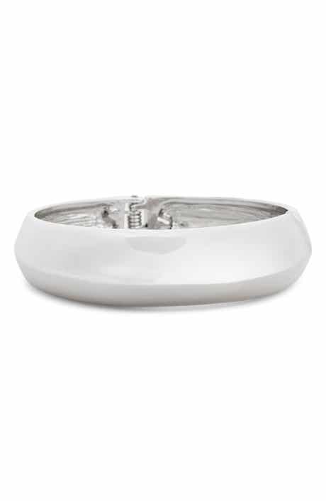 NORDSTROM RACK Sculptural Hinge Bangle Bracelet