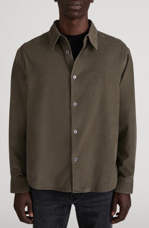 Micro Cord Overshirt