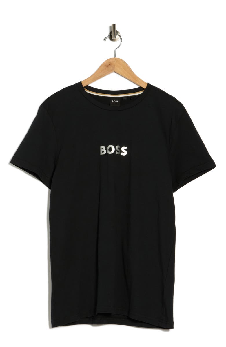 BOSS Logo Graphic T-Shirt, Alternate, color, Black