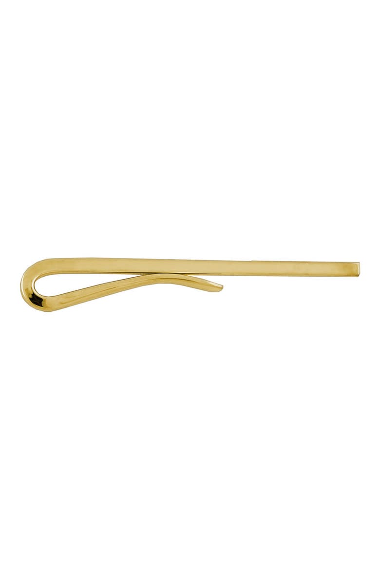 David Donoahue Tie Clip, Alternate, color, GOLD